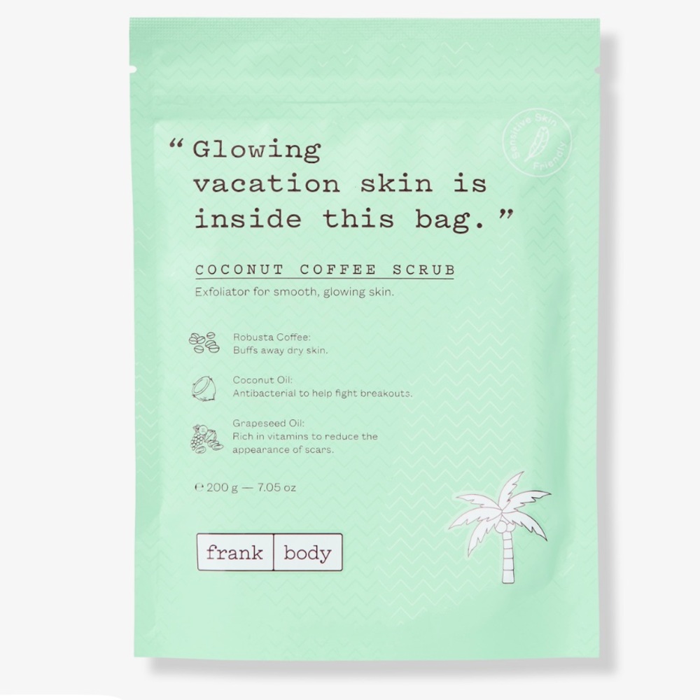 Frank Body Coconut Coffee Scrub - Green